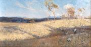 Arthur streeton Golden Summer,Eaglemont (nn02) oil painting artist